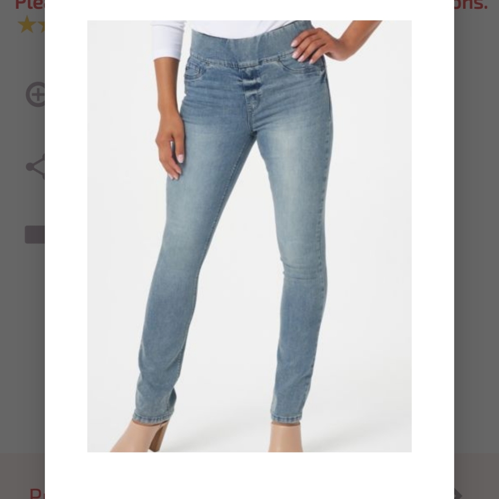 Laurie felt jeans silky denim